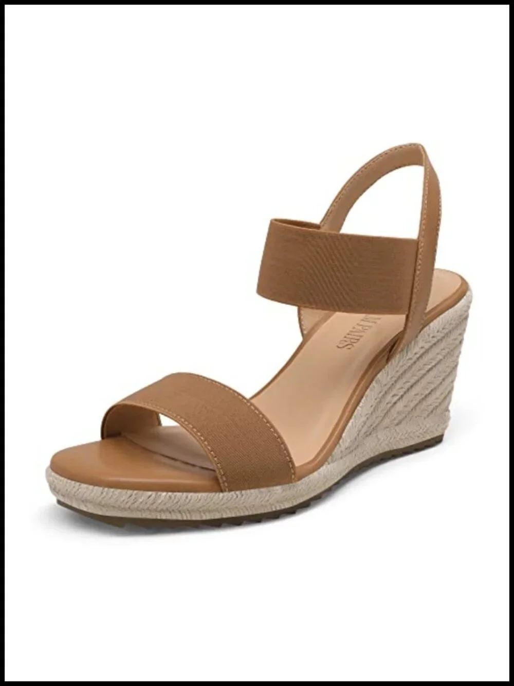 Open Toe Espadrilles Dressy Platform Sandals Wedges Slip On Ankle Strap